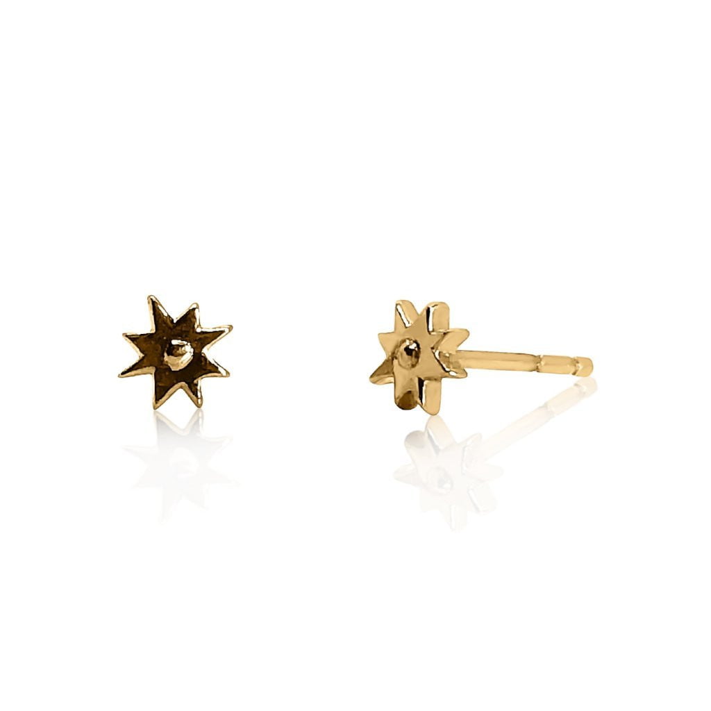עגילי כוכב 14K זהב - עגילים בCharlie's Jewellery. Default Title - Default Title. תכשיטים יחודיים לנשים בעבודת יד