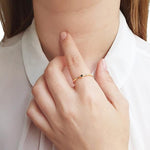 טבעת גאס - טבעות בCharlie's Jewellery. [option1] - [variant_title]. תכשיטים יחודיים לנשים בעבודת יד