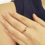 טבעת כדורים - טבעות בCharlie's Jewellery. [option1] - [variant_title]. תכשיטים יחודיים לנשים בעבודת יד