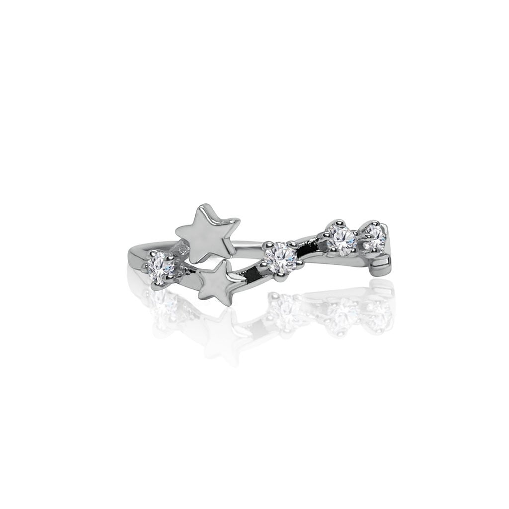 טבעת כוכבים - נויה - טבעות בCharlie's Jewellery. [option1] - [variant_title]. תכשיטים יחודיים לנשים בעבודת יד